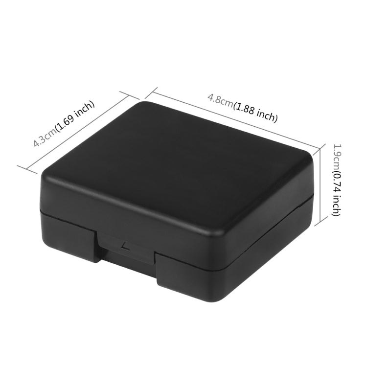 PULUZ Hard Plastic Battery Storage Box for DJI Osmo Action / Osmo Action 3  / GoProHERO12 Black /11 Black /10 Black /9 Black AHDBT-901 Battery - Other by PULUZ | Online Shopping UK | buy2fix