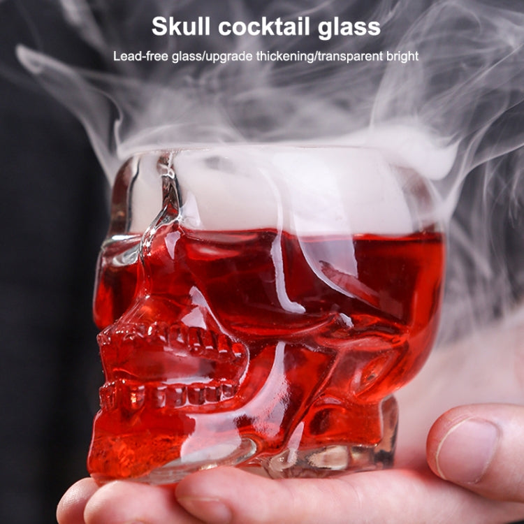 Crystal Skull Head Vodka Whiskey Shot Glass(Transparent) - Home & Garden by buy2fix | Online Shopping UK | buy2fix