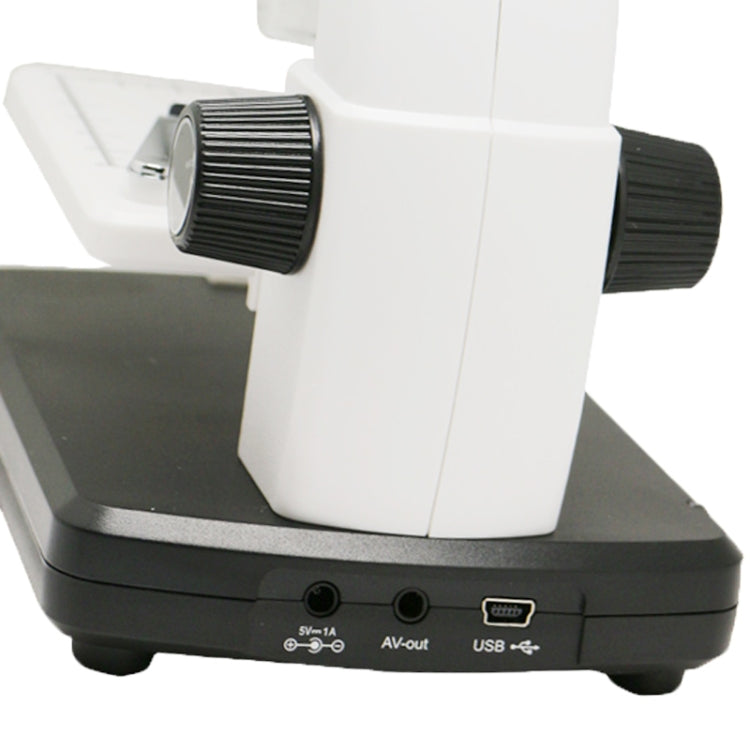 500X 5 Mega Pixels 3.5 inch LCD Standalone Digital Microscope with 8 LEDs, Support TF Card up to 32G (DMS-038M)(White) - Consumer Electronics by buy2fix | Online Shopping UK | buy2fix