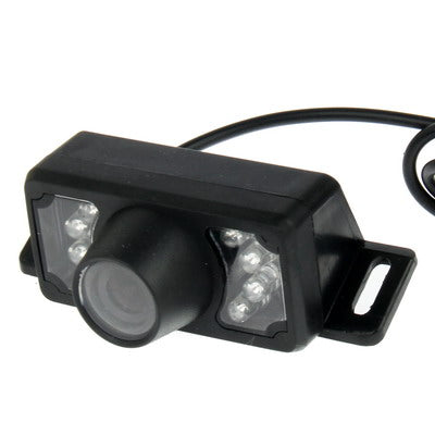 7 LED IR Infrared Waterproof Night Vision Wireless Short Lens DVD Rear View With Scaleplate , Support Installed in Car DVD Navigator , Wide Viewing Angle: 140 degree (WX002)(Black) - In Car by buy2fix | Online Shopping UK | buy2fix