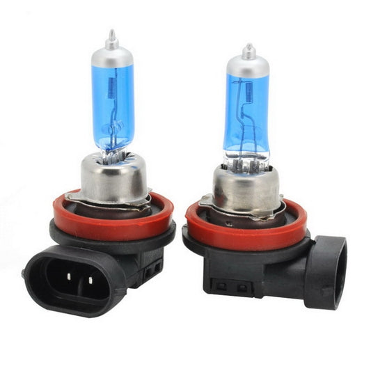 H11 Halogen Car Headlight, 2400 Lumens White Light, 12V / 100W 6000K - In Car by buy2fix | Online Shopping UK | buy2fix