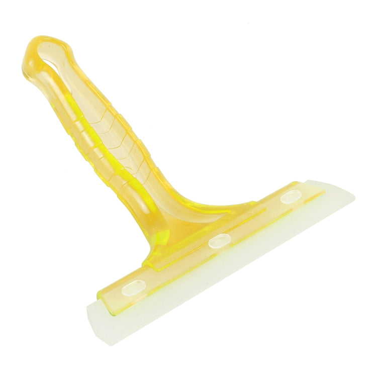 Car Window Plastic Nonslip Handle Glass Wiper / Window Cleaning Tool, Size: 15.8 x 14.8cm(Yellow) - Car washing supplies by buy2fix | Online Shopping UK | buy2fix