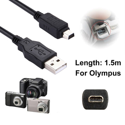 Digital Camera Cable for Olympus, Length: 1.5m - Camera Accessories by buy2fix | Online Shopping UK | buy2fix