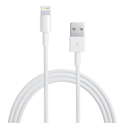 3m USB Sync Data & Charging Cable, Compatible with up to iOS 11.02(White) - Normal Style Cable by buy2fix | Online Shopping UK | buy2fix