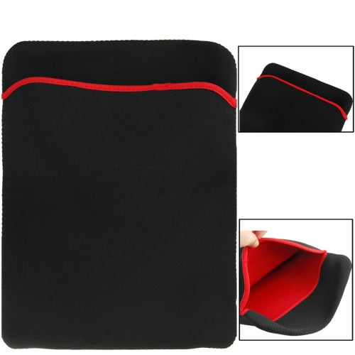 Soft Sleeve Case Bag for 15 inch Laptop(Black) - 15 inch by buy2fix | Online Shopping UK | buy2fix