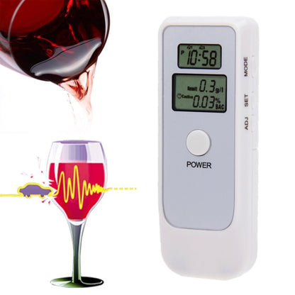 Dual Digital Breath Alcohol Tester with Lanyard - Breath Alcohol Tester by buy2fix | Online Shopping UK | buy2fix