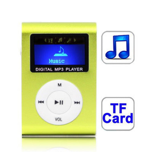 TF / Micro SD Card Slot MP3 Player with LCD Screen, Metal Clip - Consumer Electronics by buy2fix | Online Shopping UK | buy2fix