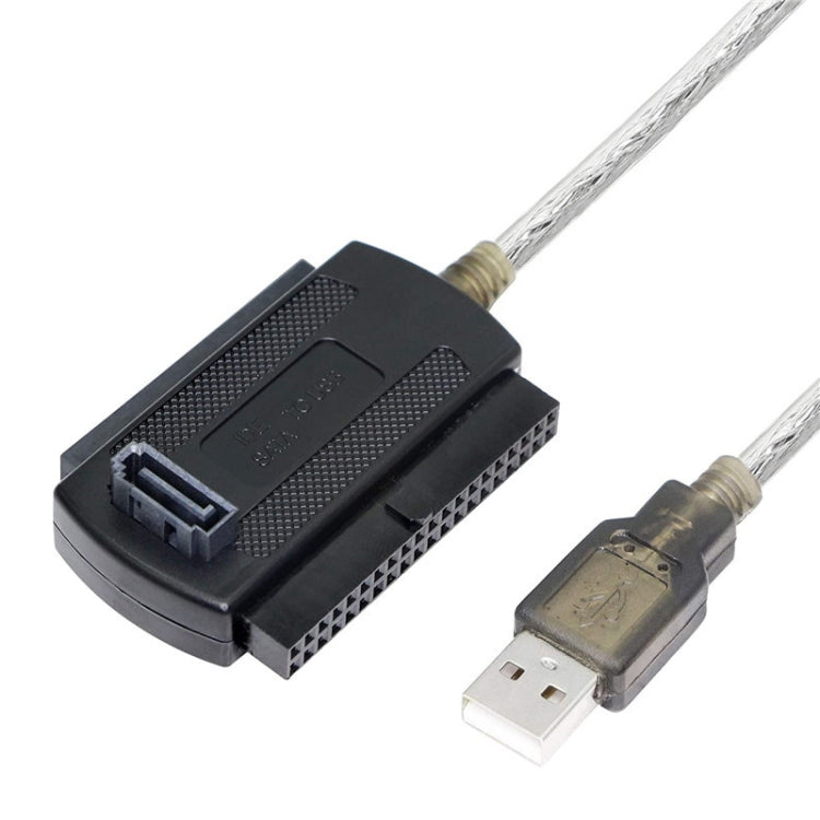 USB 2.0 to IDE & SATA Cable Cable Length: approx 55cm - USB to IDE / SATA by buy2fix | Online Shopping UK | buy2fix