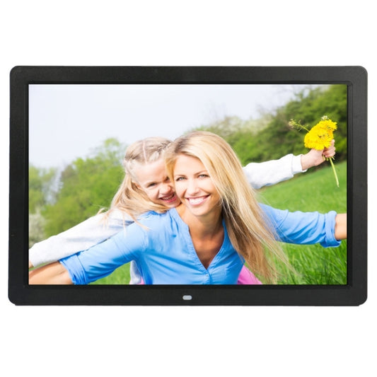 17 inch HD 1080P LED Display Multi-media Digital Photo Frame with Holder & Music & Movie Player, Support USB / SD / MS / MMC Card Input(Black) - Consumer Electronics by buy2fix | Online Shopping UK | buy2fix