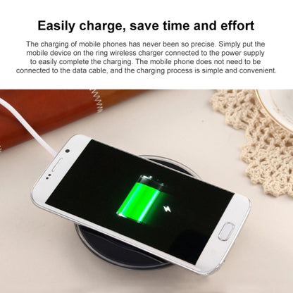A1 Qi Standard Wireless Charging Pad(Black) - Apple Accessories by buy2fix | Online Shopping UK | buy2fix