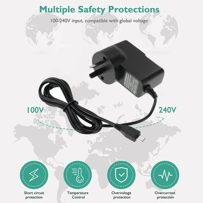 Micro USB Charger for Tablet PC / Mobile Phone, Output: DC 5V / 2A ,AU Plug - Tablet Charger by buy2fix | Online Shopping UK | buy2fix