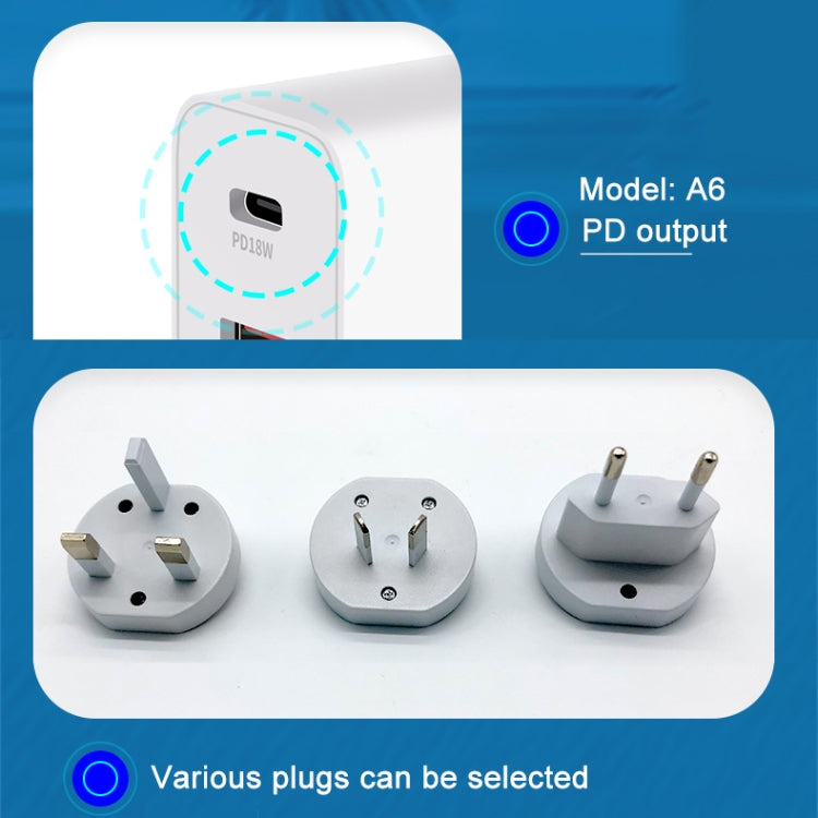 WLX-A6 4 Ports Quick Charging USB Travel Charger Power Adapter, US Plug - Apple Accessories by buy2fix | Online Shopping UK | buy2fix