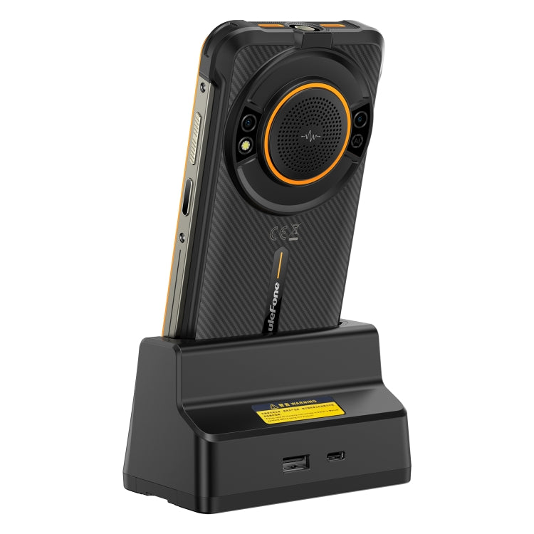 For Ulefone Power Armor 16 Pro / Armor 21 Ulefone USB-C / Type-C Desk Charging Dock(Black) - Dock Charger by Ulefone | Online Shopping UK | buy2fix