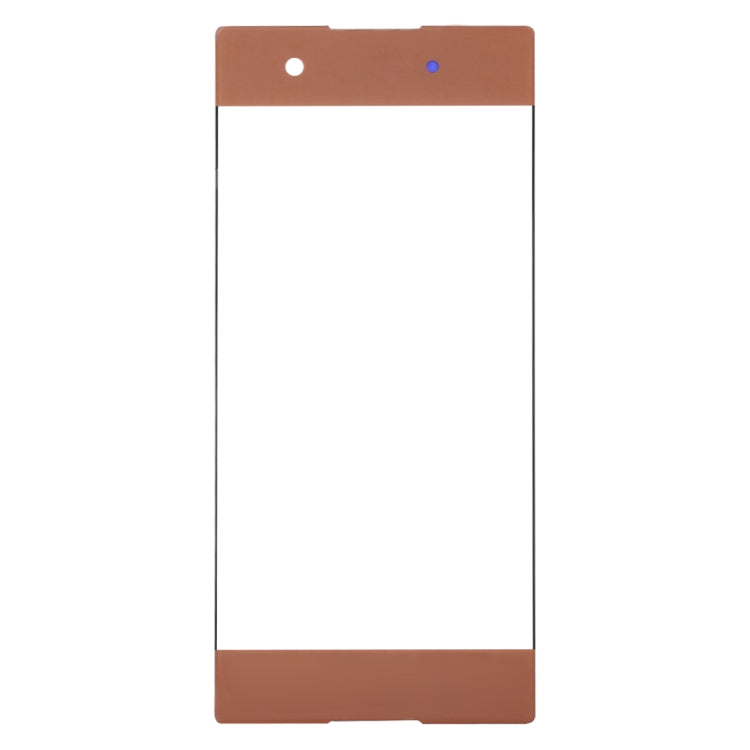 Front Screen Outer Glass Lens for Sony Xperia XA1 (Pink) - Repair & Spare Parts by buy2fix | Online Shopping UK | buy2fix