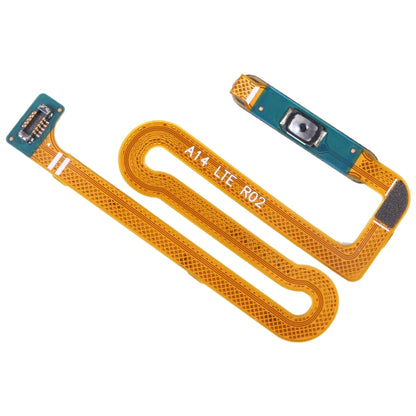 For Samsung Galaxy A14 SM-A145F Original Fingerprint Sensor Flex Cable (Dark Red) - Flex Cable by buy2fix | Online Shopping UK | buy2fix