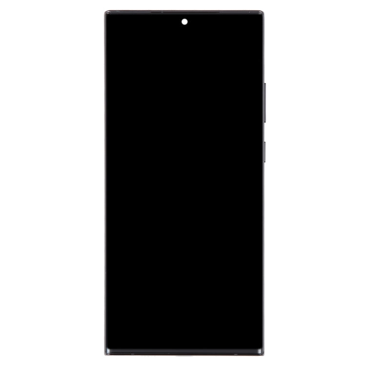 For Samsung Galaxy Note20 Ultra 5G SM-N986B 6.67 inch OLED LCD Screen Digitizer Full Assembly with Frame (Black) - LCD Screen by buy2fix | Online Shopping UK | buy2fix