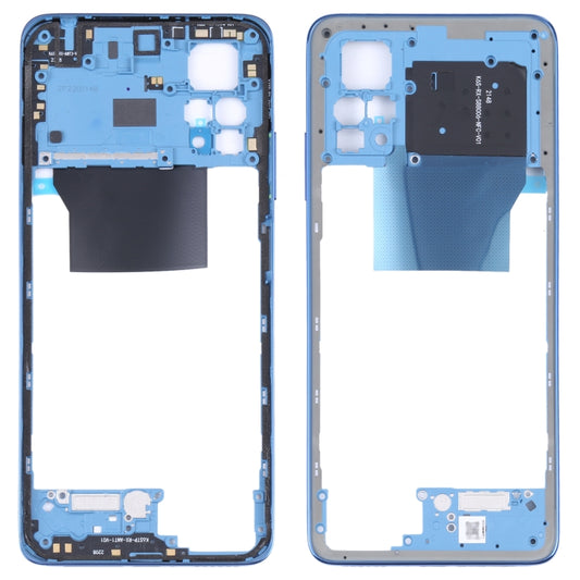 Original Middle Frame Bezel Plate for Xiaomi Redmi Note 11 Pro 4G 2201116TG 2201116TI(Dark Blue) - Repair & Spare Parts by buy2fix | Online Shopping UK | buy2fix