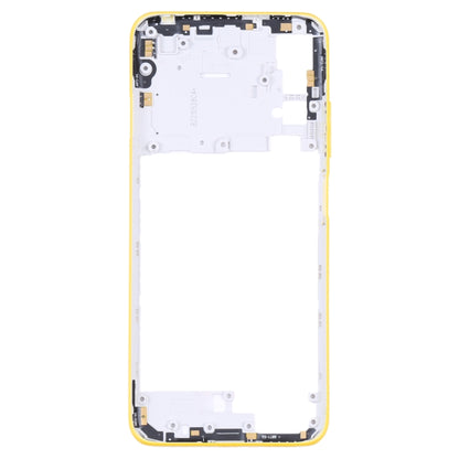 Original Middle Frame Bezel Plate for Xiaomi Poco M3 Pro 5G M2103K19PG M2103K19PI (Yellow) - Repair & Spare Parts by buy2fix | Online Shopping UK | buy2fix