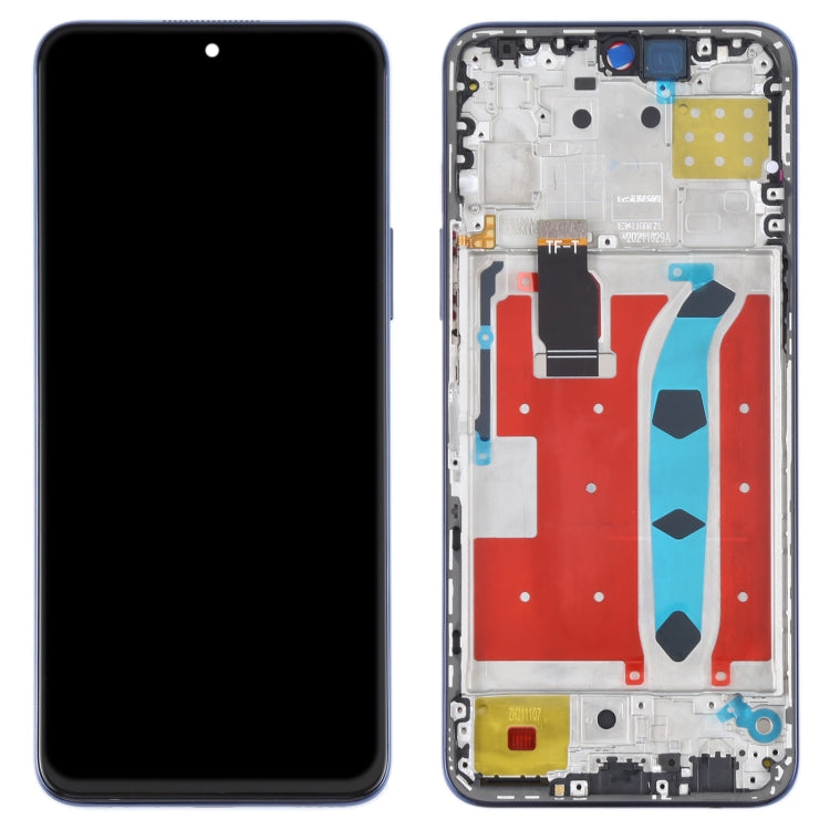 Original LCD Screen and Digitizer Full Assembly with Frame for Honor X8(Blue) - LCD Screen by buy2fix | Online Shopping UK | buy2fix