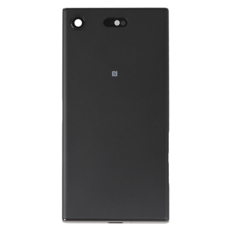 Original Battery Back Cover with Camera Lens Cover for Sony Xperia XZ1 Compact(Black) - Repair & Spare Parts by buy2fix | Online Shopping UK | buy2fix