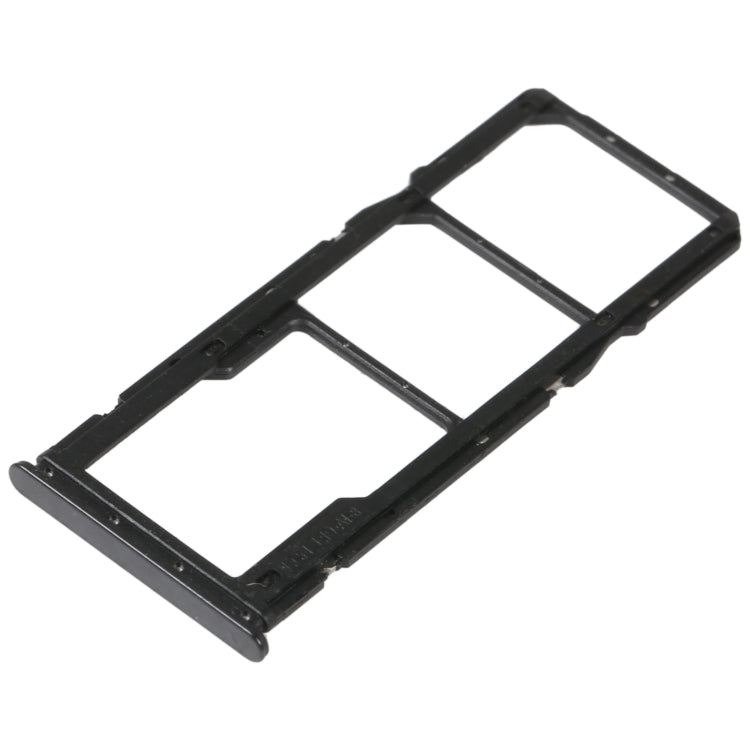 SIM Card Tray + SIM Card Tray + Micro SD Card Tray For Xiaomi Redmi Note 11E (Black) - Card Tray by buy2fix | Online Shopping UK | buy2fix