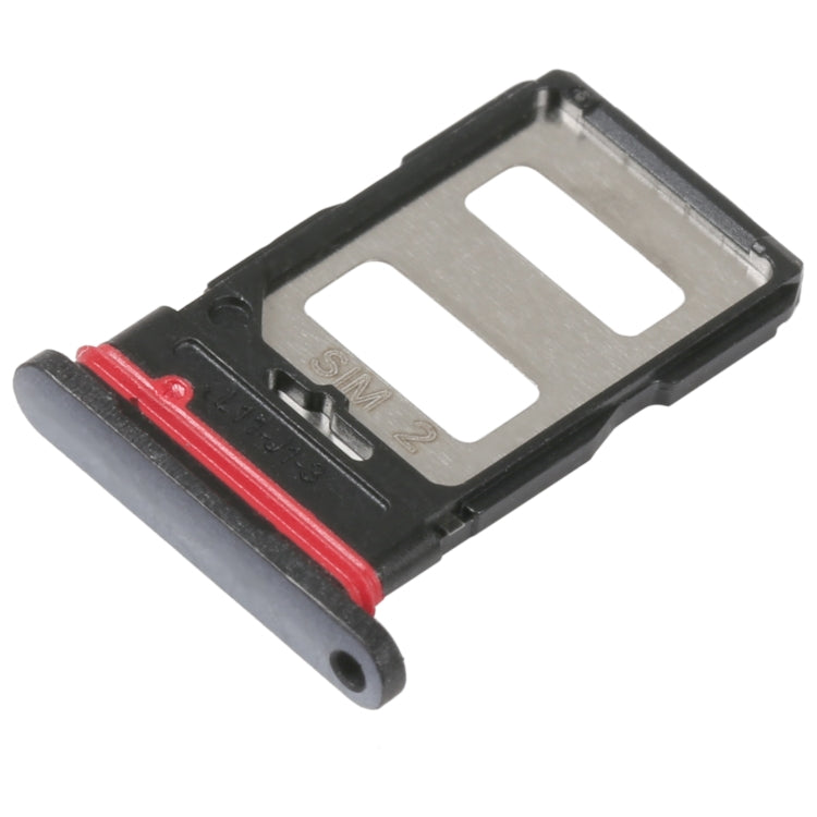 SIM Card Tray + SIM Card Tray For Xiaomi Poco F4 GT (Black) - Repair & Spare Parts by buy2fix | Online Shopping UK | buy2fix