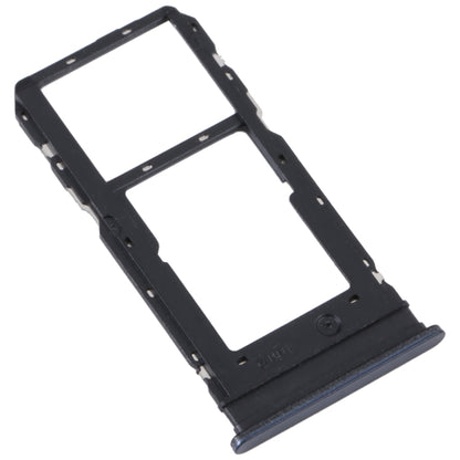 For vivo Y33S / Y33T SIM Card Tray + SIM / Micro SD Card Tray (Black) - Card Socket by buy2fix | Online Shopping UK | buy2fix