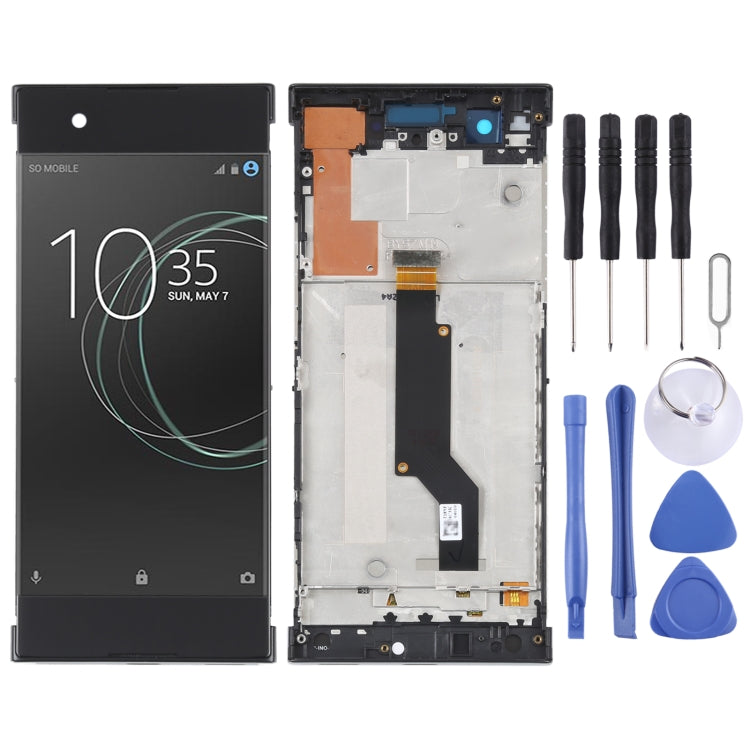 Original LCD Screen For Sony Xperia XA1 G3116 Digitizer Full Assembly with Frame(Black) - Repair & Spare Parts by buy2fix | Online Shopping UK | buy2fix