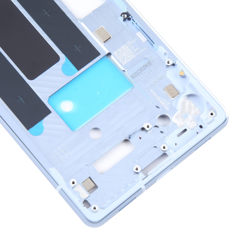 For Google Pixel 7A Original Middle Frame Bezel Plate (Blue) - Frame Bezel Plate by buy2fix | Online Shopping UK | buy2fix