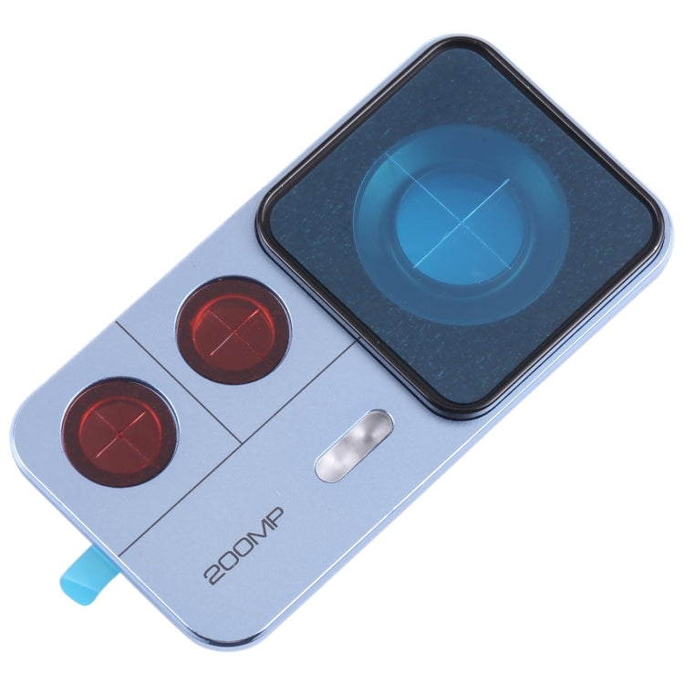 Original Back Camera Lens Frame for Xiaomi 12T Pro (Blue) - Camera by buy2fix | Online Shopping UK | buy2fix