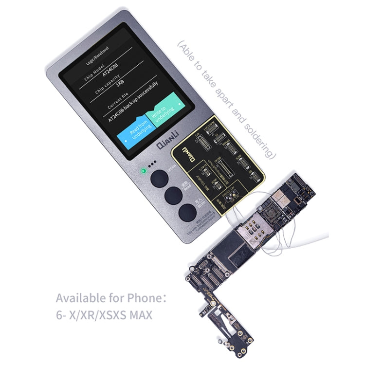 For iPhone 6 - 14 Pro Max 5 in 1 Qianli iCopy Plus 2.2 Repair Detection Programmer Set, Plug: US -  by QIANLI | Online Shopping UK | buy2fix