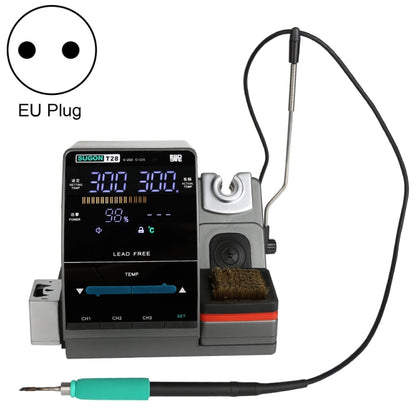 SUGON T28 220V Nano Electric Soldering Station with Handle, EU Plug - Electric Soldering Iron by SUGON | Online Shopping UK | buy2fix