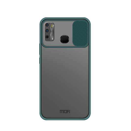 For InfinixX680 / HOT 9 Play MOFI Xing Dun Series Translucent Frosted PC + TPU Privacy Anti-glare Shockproof All-inclusive Protective Case(Green) - Infinix Cases by idewei | Online Shopping UK | buy2fix