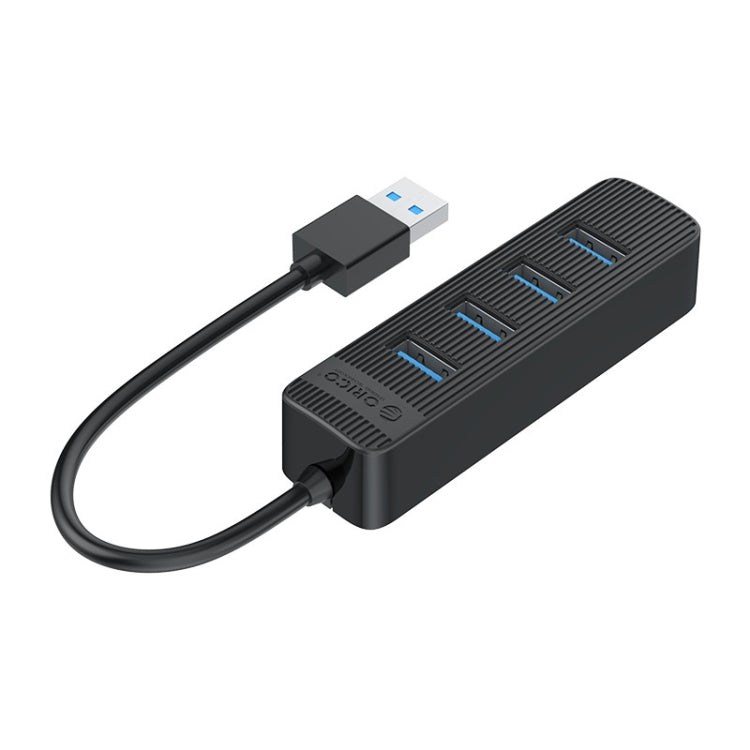 ORICO TWU3-4A-BK 4-Port USB 3.0 HUB - USB 3.0 HUB by ORICO | Online Shopping UK | buy2fix