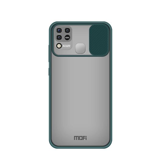 For Infinix HOT 10s / 10t /10s NFC MOFI Xing Dun Series Translucent Frosted PC + TPU Privacy Anti-glare Shockproof All-inclusive Protective Case(Green) - Infinix Cases by MOFI | Online Shopping UK | buy2fix