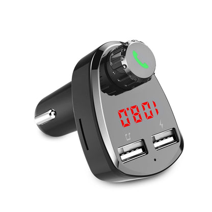 G13 Car MP3 Player Bluetooth Hands-free Device FM Transmitter Car Kit Dual USB Fast Charger - In Car by buy2fix | Online Shopping UK | buy2fix