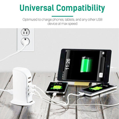 PD-36W PD3.0 + QC3.0 4-port USB Mobile Phone Charging Sailboat Multi Port Charger, AU Plug - Multifunction Charger by buy2fix | Online Shopping UK | buy2fix