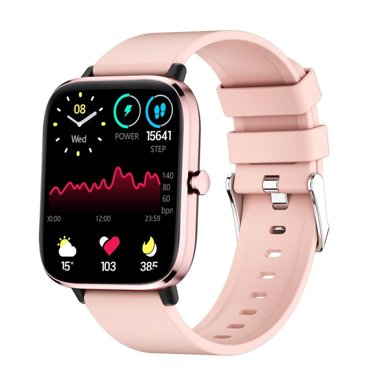 T45S 1.7 inch Color Screen Smart Watch, IP67 Waterproof,Support Temperature Monitoring/Heart Rate Monitoring/Blood Pressure Monitoring/Blood Oxygen Monitoring/Sleep Monitoring(Pink) - Smart Wear by buy2fix | Online Shopping UK | buy2fix