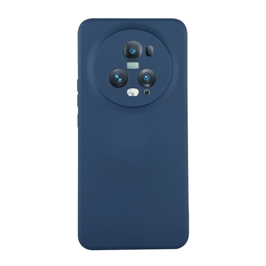 For Honor Magic5 Pro ENKAY Hat-Prince Liquid Silicone Shockproof Soft Phone Case(Dark Blue) - Honor Cases by ENKAY | Online Shopping UK | buy2fix