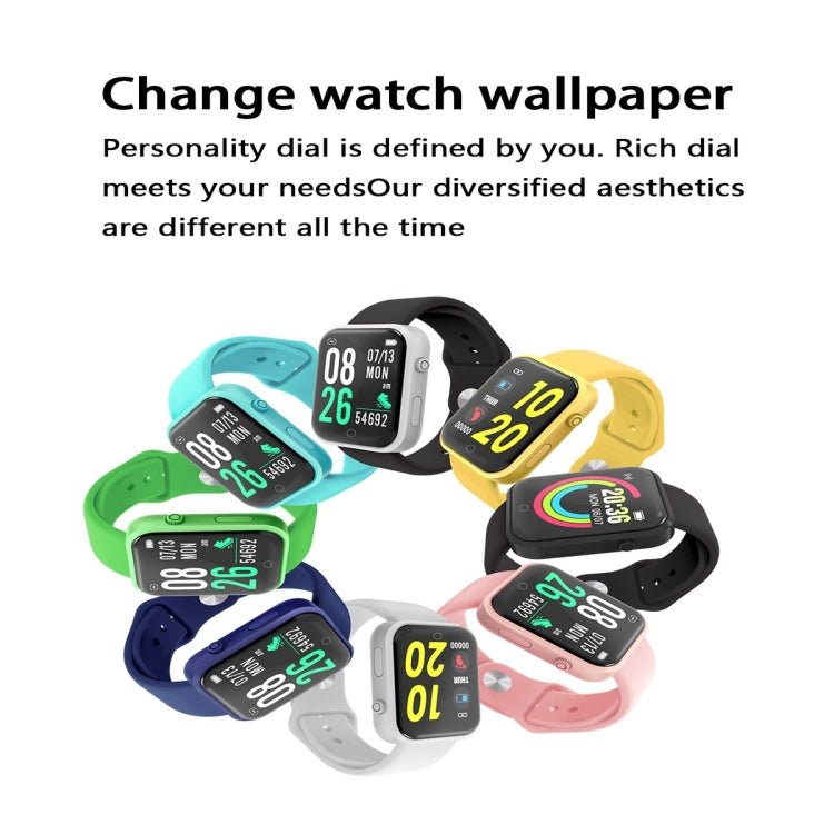 D20L 1.3 inch IP67 Waterproof Color Screen Smart Watch(White) - Smart Wear by buy2fix | Online Shopping UK | buy2fix