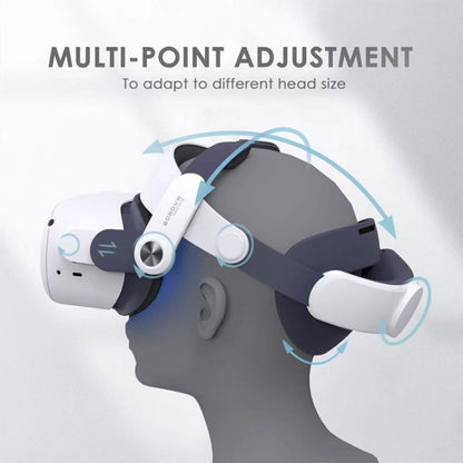 BOBOVR M2 Plus Head Strap Replacement Elite Strap for Oculus Quest 2 - Consumer Electronics by buy2fix | Online Shopping UK | buy2fix