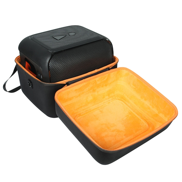 For JBL PartyBox Encore Essential Portable Shockproof Carrying Box Case(Black + Orange) - Protective Case by buy2fix | Online Shopping UK | buy2fix