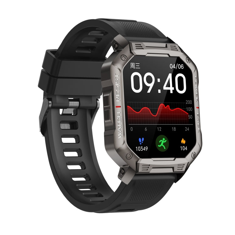 NX3 1.83 inch Color Screen Smart Watch,Support Heart Rate Monitoring/Blood Pressure Monitoring(Black) - Smart Wear by buy2fix | Online Shopping UK | buy2fix