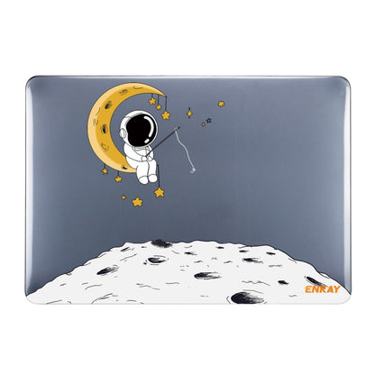 For MacBook Air 13.6 A2681 ENKAY Hat-Prince 3 in 1 Spaceman Pattern Laotop Protective Crystal Case with TPU Keyboard Film / Anti-dust Plugs, Version:US(Spaceman No.3) - MacBook Air Cases by ENKAY | Online Shopping UK | buy2fix