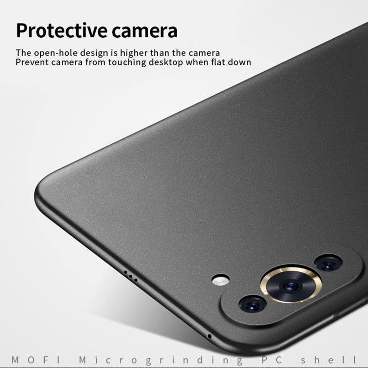 For Huawei Nova 10 MOFI Fandun Series Frosted PC Ultra-thin Phone Case(Gray) - Huawei Cases by MOFI | Online Shopping UK | buy2fix