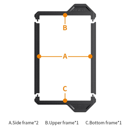 K&F CONCEPT KF31.039 2 in 1 Nano-X Pro Series 100 x 150mm Lens Protection Bracket - Camera Accessories by K&F | Online Shopping UK | buy2fix