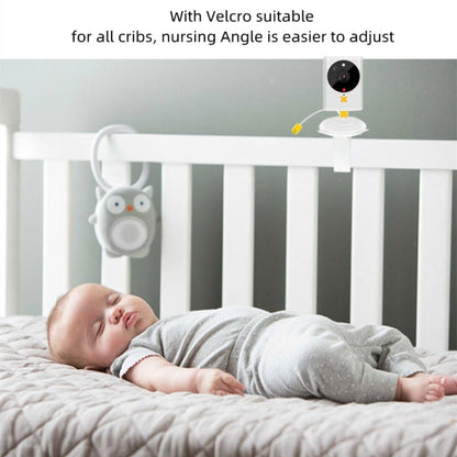 855P 2.4 inch Home Wireless Yellow Baby Monitor with Baby Surveillance Camera(EU Plug) - Security by buy2fix | Online Shopping UK | buy2fix