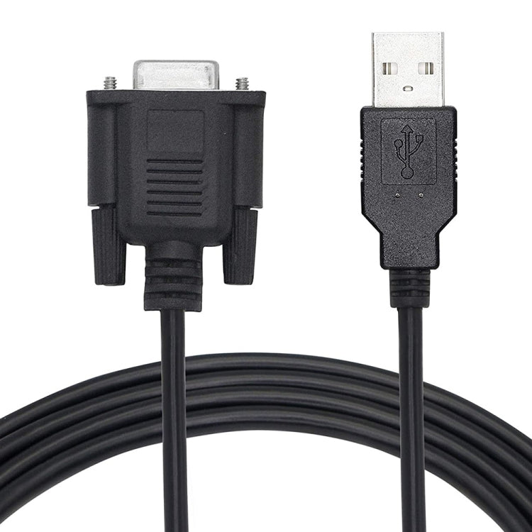 JUNSUNMAY 6 Feet RS232 DB9 Female to USB 2.0 Cable Only Use for Programmable Logic Controller - RS485 / RS232 Series by JUNSUNMAY | Online Shopping UK | buy2fix