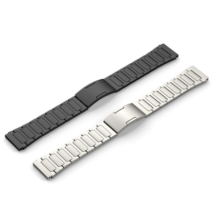 For Honor Watch GS 3i 22mm I-Shaped Titanium Alloy Watch Band(Black) - Watch Bands by buy2fix | Online Shopping UK | buy2fix