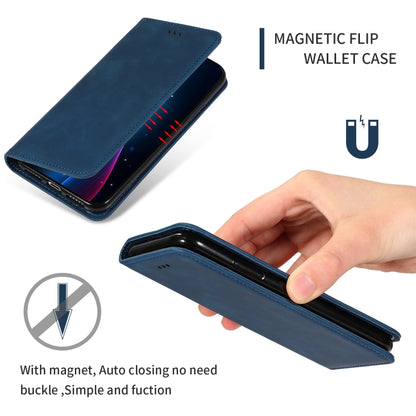 Retro Skin Feel Business Magnetic Horizontal Flip Leather Case for Xiaomi Mi 9T  / Mi 9T Pro / Redmi K20  /  K20 Pro(Navy Blue) - Xiaomi Cases by buy2fix | Online Shopping UK | buy2fix